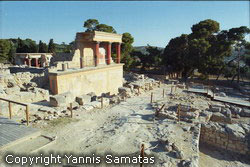 de Noordingang van Knossos