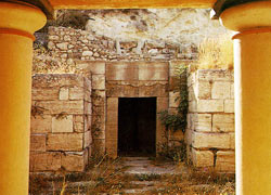 de Koninklijke Tombe van koning Minos