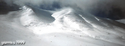 Mt Idi in winter