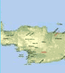 Kaart van Rethymnon, Kreta