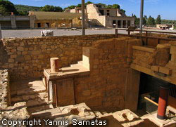 Staatsietrap in Knossos