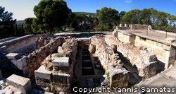 westelijke voorraadkamers in Knossos