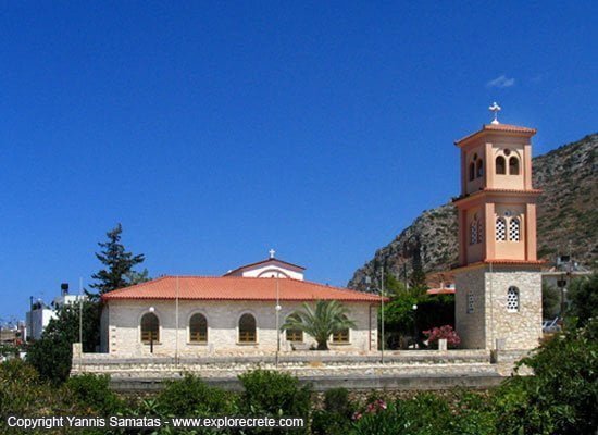 The church of Agios Dimitrios in Ano Hersonissos