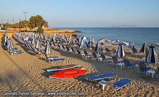 Gouves beaches Pantheon Palace Hotel