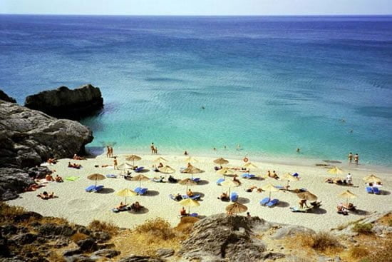  Damnoni Beach in Rethymnon Crete