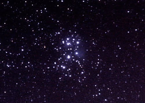 Pleiades star cluster