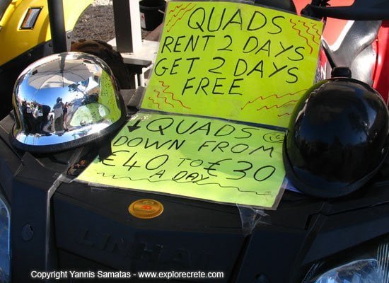 Stalis: quadbike offers