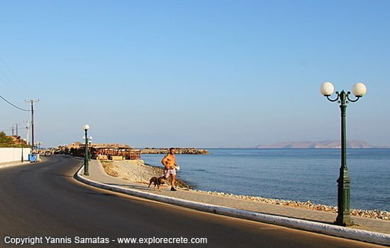 jogging on the beach