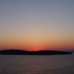 Picture of sunrise in Agios Nikolaos