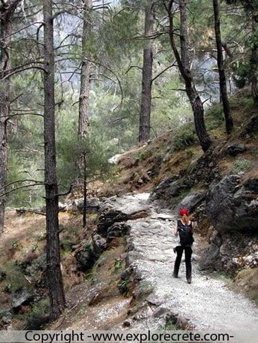 Samaria Gorge hiking