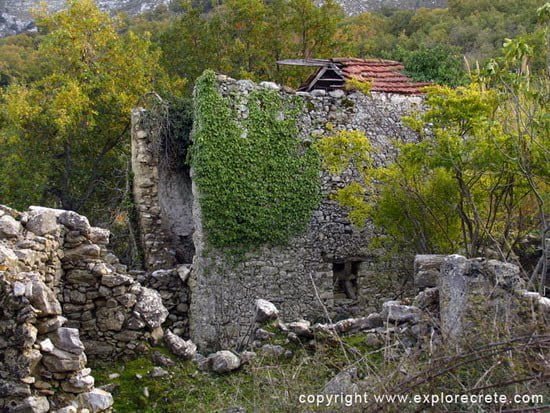 ruined village near Gerakari