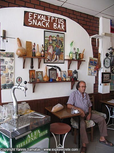 in the kafeneio