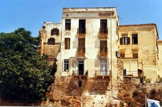 Picture of old houses