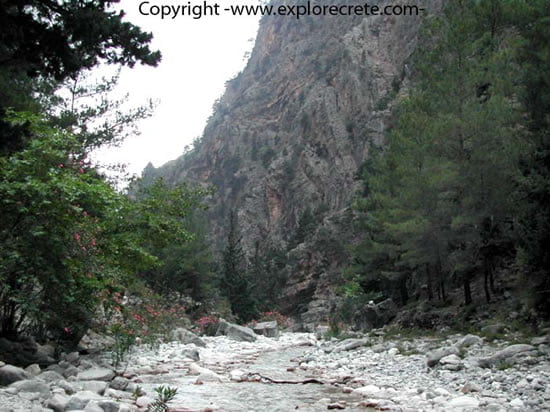 the last part of samaria Gorge