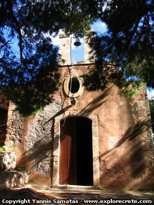 Fortezza, the church of Agios Theodoros