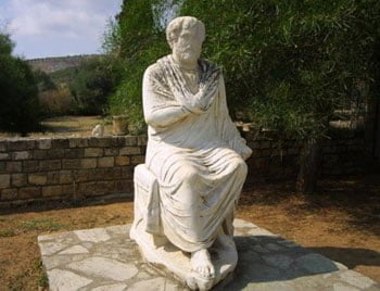 roman statue in Gortys