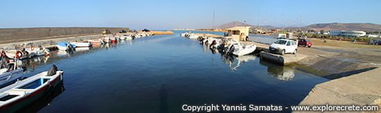 fishing harbour of gournes