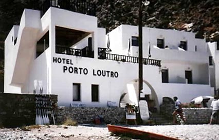 Porto Loutro Hotel in Loutro, Crete, Kreta