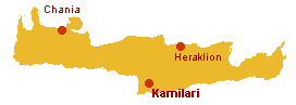 map of kamilari on crete