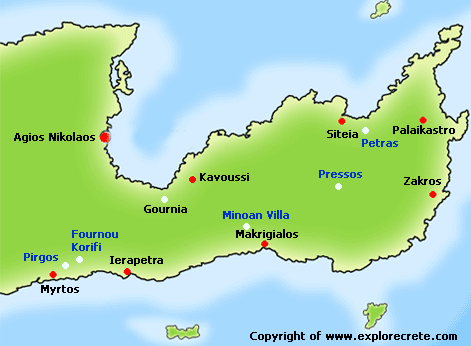 map of lassithi