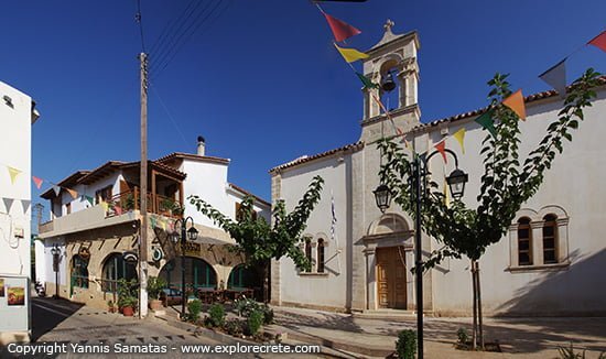 agios dimitrios church in old malia