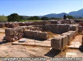 Mycenean sanctuary in the Malia Palace