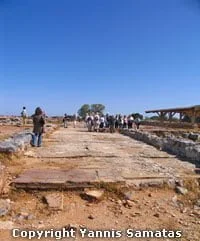 Malia Palace, the south entrance