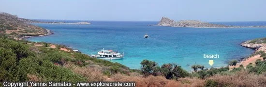 beach on elounda peninsula