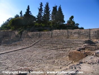 The Theatral Area in the West Court of Phaistos