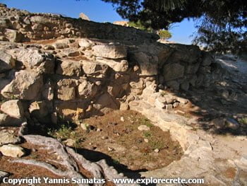 Neolithic dwelling in Phaistos