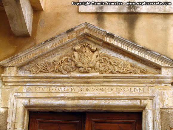 venetian inscription in rethymnon