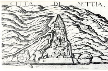 sitia in old drawing in 1651