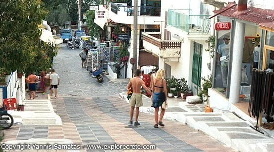 a stroll to agia galini