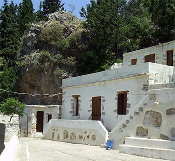 monastery of holy fathers in azogires, now the historical museum of azogires 
