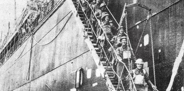 Allied troops arrive to Crete