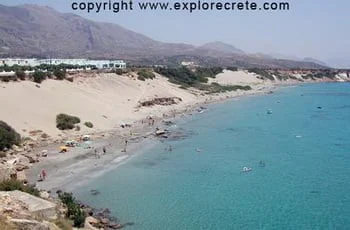 frangocastello beach orthi