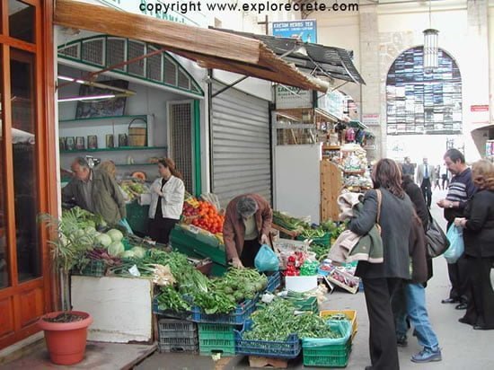 Chania market