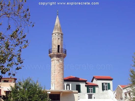 Chania turkish minaret