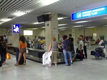chania airport inside