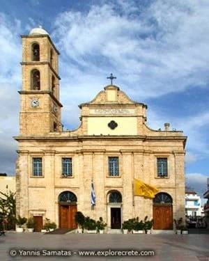 cathedral in chania