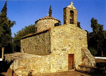 chapel of agios nikolaos on the ammoudi