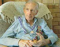 War veteran Geoffrey Edwards