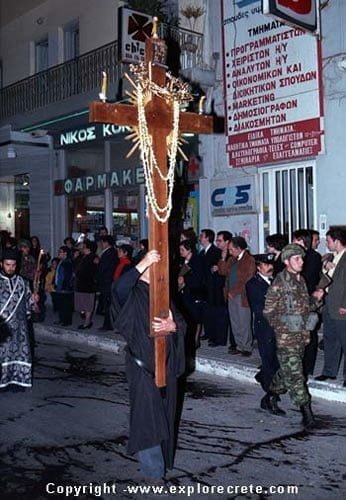 Epitaph Procession in Heraklion