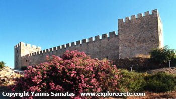 The castle of Frangokastello