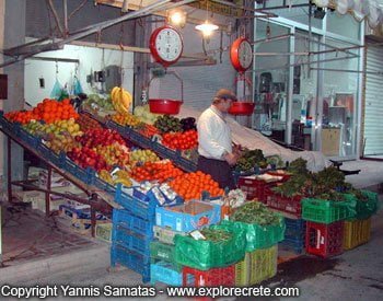 Η κεντρική αγορά Ηρακλείου