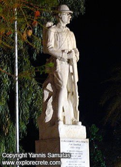 heraklion statue of the Unknown Soldier