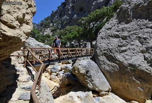 Hiking in Rouvas Gorge