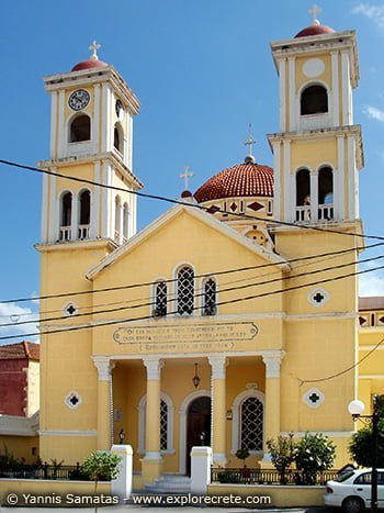 church of agia paraskevi in kalyves