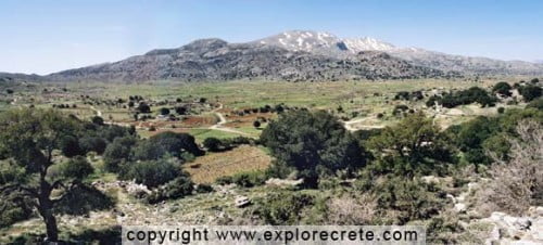 το οροπέδιο καθαρου στο λασιθι κρητη