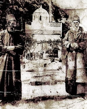 αγιος παρθενιος και ευμενιος στη μονη κουδουμα